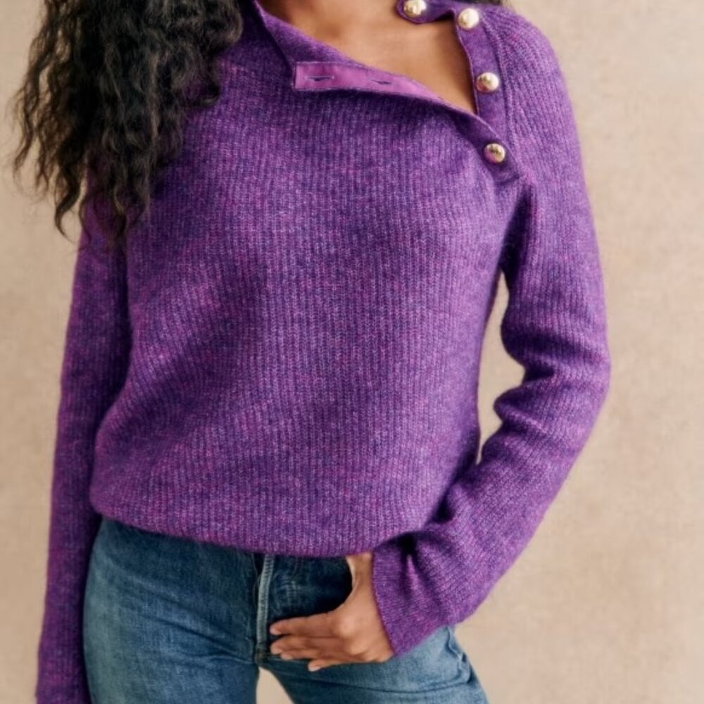 Sezane Trudy Jumper NWT Small - Picture 3 of 5